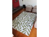 Alfombra Vinilica Q-Carpet  Ramas Verde